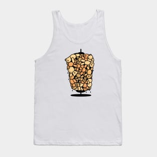 Teddy bear kebab Tank Top